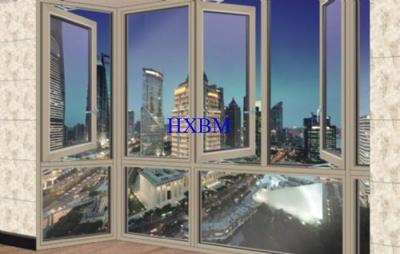 China Double Glazed Insulated Aluminium Casement Windows for Angola market for sale