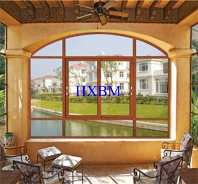 China Horizontal Double Tilt And Turn Windows With Screens And 6063 -T5 Thermal Break Profile for sale