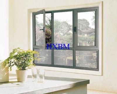 China Firm Structure Tilt And Turn Double Glazed Windows , Anti - Theft Tilt Open Windows for sale