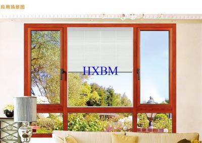 China Energy Efficient Aluminum Tilt And Turn Windows Single Or Double Open for sale