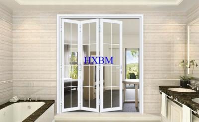China Double Tempered Glazing External Folding Doors With Sound Insulation And Heat Insulation for sale