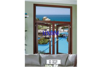 China Forte aumente a madeira maciça de vidro Windows do dobro alemão do estilo e as portas para casas luxuosas à venda