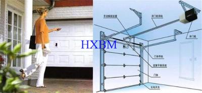 China Powder Color Coated Modern Garage Doors , Electric Up And down Garage Doors for sale
