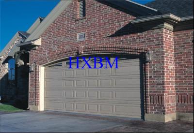 China Aluminium panel Garage Doors With Remote Control and motor operated for sale
