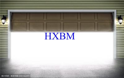 China New design thermal Break Aluminium Garage Doors With Excellent Wind Pressure Resistant for sale