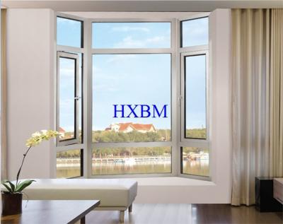 China Heat Preservation White Upvc Windows , Energy Saving Upvc French Windows for sale