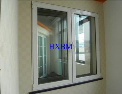 中国 良い業績のUpvcのサッシュ窓s、白いUpvcによって二重ガラスをはめられる窓s 販売のため
