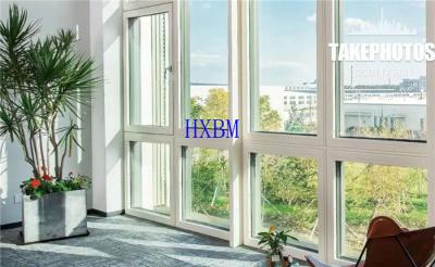 China Anodized 12A 5mm Triple Glass Pine Wood Windows Heat Insulation for sale