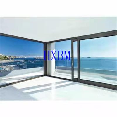 China EPDM Gasket wood Aluminum Casement Windows 2.28pvb With Wind Resistance for sale