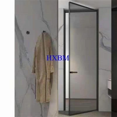 China 2.28pvb 6063-T5 Aluminium Doors With Wooden Finish 120mm Depth for sale