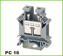 China Din-rail Terminal Wire arrage:0.2-16mm2 Part No.PC16 for sale