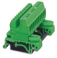 China Din Rail Plug-in Terminal Block Header Pin 02 poles pitch:5.08mm / 0.2 in for sale
