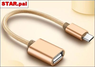 China TC-15 USB To Type C Micro USB Data Transfer Cable , OTG Mobile Phone USB Cable for sale