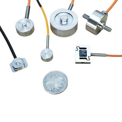 Chine Petit capteur miniature 5N 10N 100N 200N de la couche mince de tension de compression d'acier inoxydable Mini Micro Button Load Cell à vendre