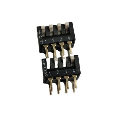 China SMD dip switch 2 3 4 5 6 7 8 Position RoHS appliance for sale