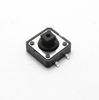 China 12*12mm tactile switch, 4 pins DIP tact switch, push tactile switch for sale