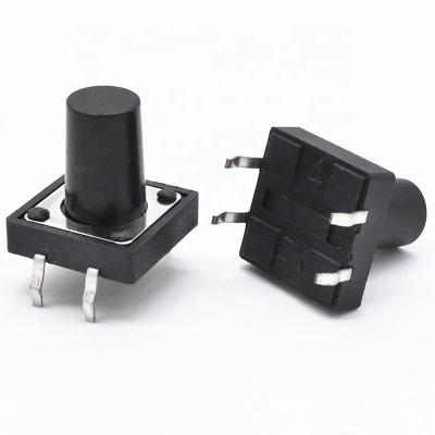 China microswitch 12*12*12 mm 4 pin tactile switches with momentary reset unlocking button device 1 for sale