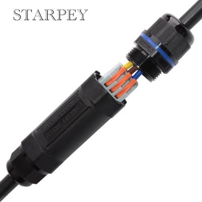 China 2 Pin Strong Sealed Quick Connect Disconnect Waterproof Electrical IP68 Wire Connector for outdoor lighting for sale