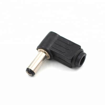 China Connector jack right angle,L shaped dc plug for sale