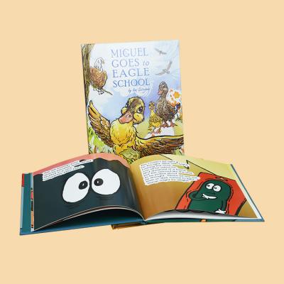 China Interactive English Story Educational Casebound Book Printing For Preschool Children à venda