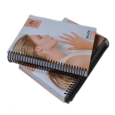 China A5 Smooth Spiral Bound Book , Non Permeable Planner Spiral Notebook for sale