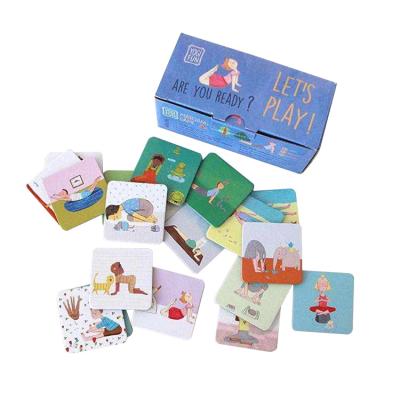 China Hardboard Custom Printing Playing Cards , 70x120mm Printable Memory Game Cards for sale