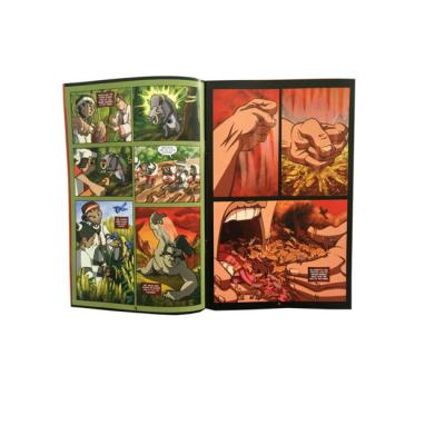 China Glossy Finish Soft Cover Book Printing , English Comic Novel Printing Services for sale