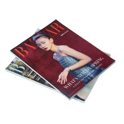 China Monthly Vogue Poster Magazine Book Printing custom with 160p 4p Cover for sale