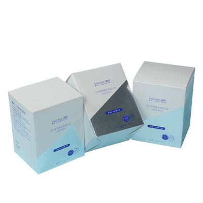 China 375Gsm PET Custom Printed Paper Boxes , varnishing Cosmetic Paper Box Packaging for sale