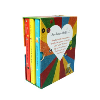 China 6x6inch 3pcs children's Kids Board Books 700Gsm Gloss C1S Art Paper Cover Material for sale