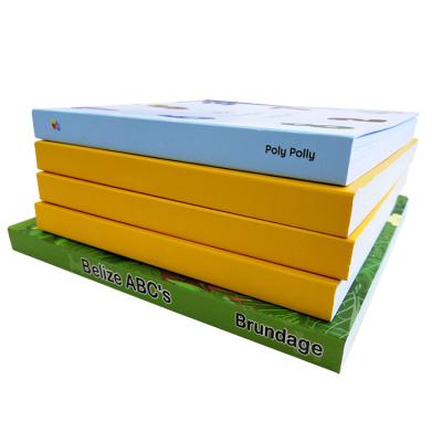 China 6x6 Inch Photo Board Book Printing 0.8mm Paper Thickness Story Board Books for sale