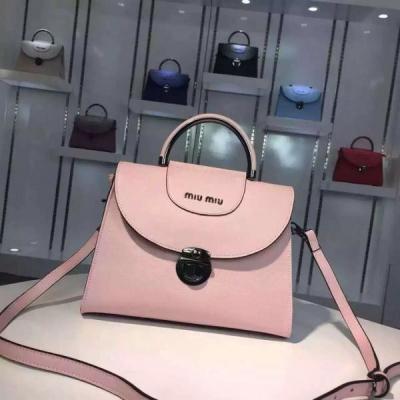 China Original Miumiu Women's Fashion Trend Handbags Blue Brown Red Zipper Shoulder Bags Totes Bags 80% OFF for sale