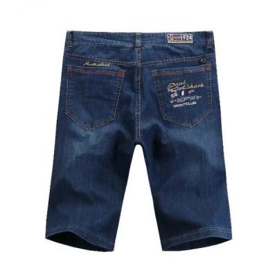 China 2016 Fashion Trend Paul Shark Pants Short Jeans Man Size 29-40 Denim Classic Slim-Fit Biker Jeans for sale
