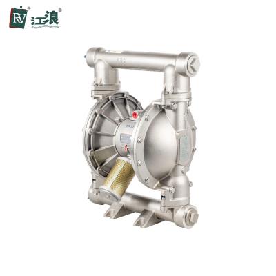 Chine Manipulation liquide pneumatique de système de pompe à diaphragme d'acier inoxydable de 2 pouces à vendre