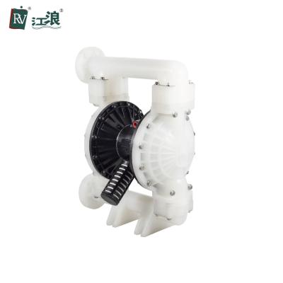 China 2 Inch Plastic PTFE AODD Pump For Chemical Solvent Industry for sale