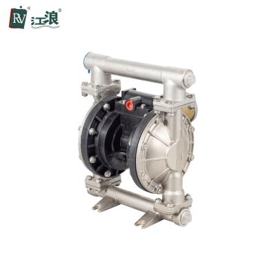 China Stainless Steel Air Operated Diaphragm Pump Powder Transfer 1