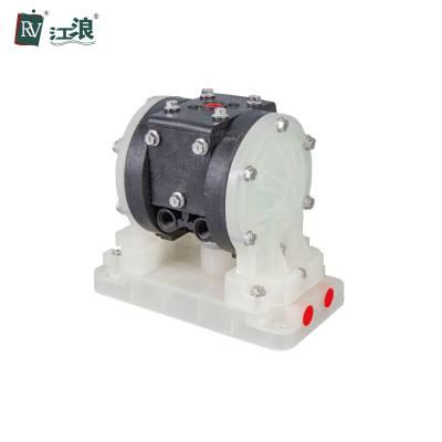 China PVDF 1/4 Inch Low Pressure Pneumatic Diaphragm Pump Water Oil Lotion Transfer for sale