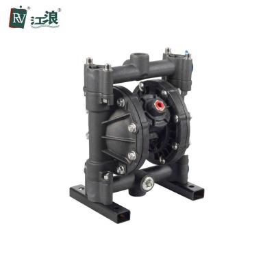 China 25mm Air Double Diaphragm Pump 0.37KW Flow Rate Up To 150L/Min for sale