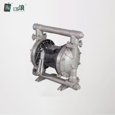China Aluminum Alloy Air Operated Diaphragm Pump 150L/min Flow Rate with leak detection for sale