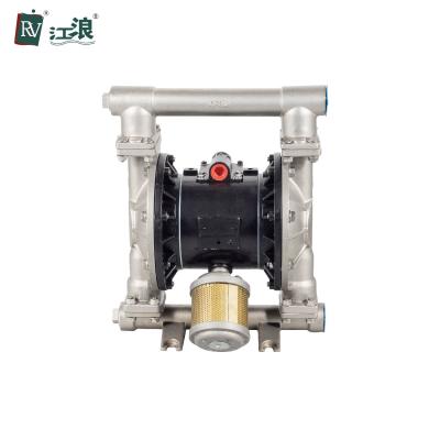 China 1 Inch Air Operated Diaphragm Pump For Chemicals 150 Lpm Stainless Steel for sale