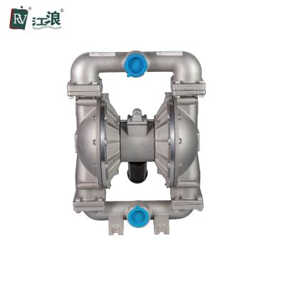 China 2 Inch Stainless Steel Air Diaphragm Pump  Pneumatic Fluid Handling 570 Lpm for sale