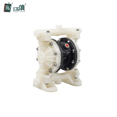 China Air Operated Double Diaphragm Aodd Pump 1/2 Inch PVDF For Chemical Liquid for sale