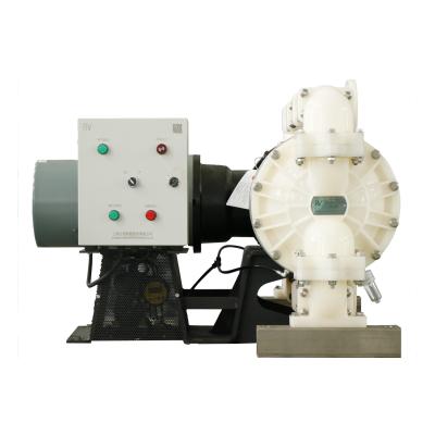 China Industrial Electric Diaphragm Pump Fuel Transfer 3 Inch for sale