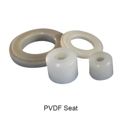 中国 1/4インチのAoddのダイヤフラム ポンプ部品の製造業者PVDFの球の座席 販売のため