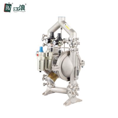 China 2 Inch Dry Powder Diaphragm Pump Pneumatic PTFE Membrane for sale