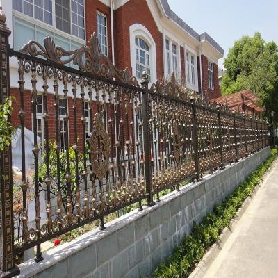 China wholesales Aluminium high security  cheap artistic spraying black factory price Wall guardrail from China for sale