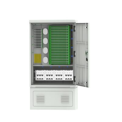 China Gray FDC 288A ip65 FTTH SMC Outdoor Fiber Distribution Cabinet with 10 Years Warrant for sale