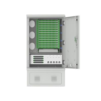 China Outdoor FTTH Fiber Distribution Cabinet with SMC Material Design and Build for sale