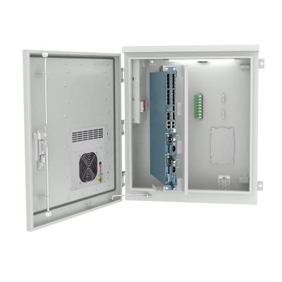 China 5Years Time Gray FTTH Outdoor Cabinet for Telecom Infrastructure for sale
