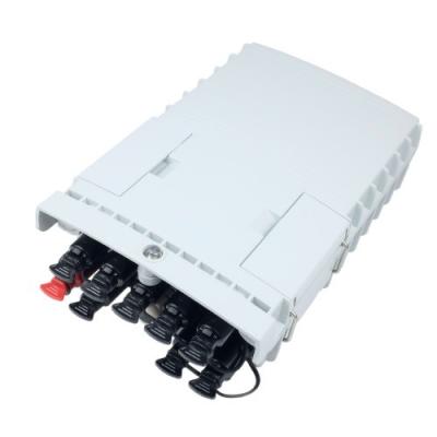 China Pre-Connectorized Fiber Distribution Outdoor FTTH 16 Cores Splitters Optic Terminal Box for sale